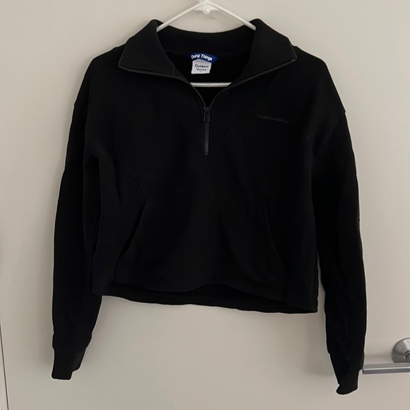 Outdoor Voices Cotton Terry 1/2 Zip Sweatshirt Size S - Picture 3 of 6